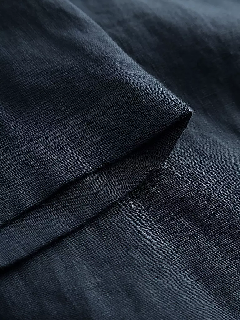 KNOWLEDGE COTTON APPAREL | Leinenhemd Regular Fit  | blau