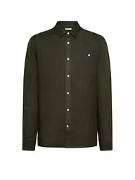 KNOWLEDGE COTTON APPAREL | Leinenhemd | olive