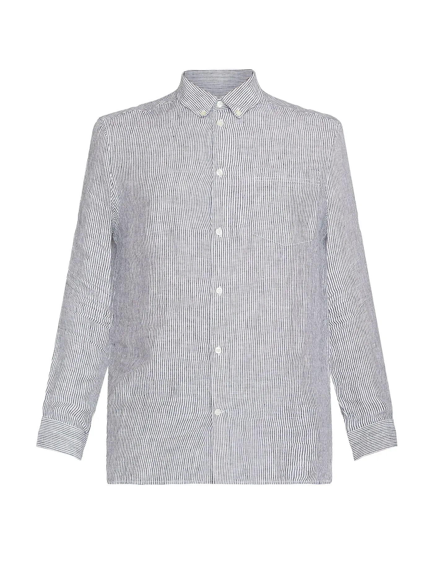 KNOWLEDGE COTTON APPAREL | Leinenhemd | blau