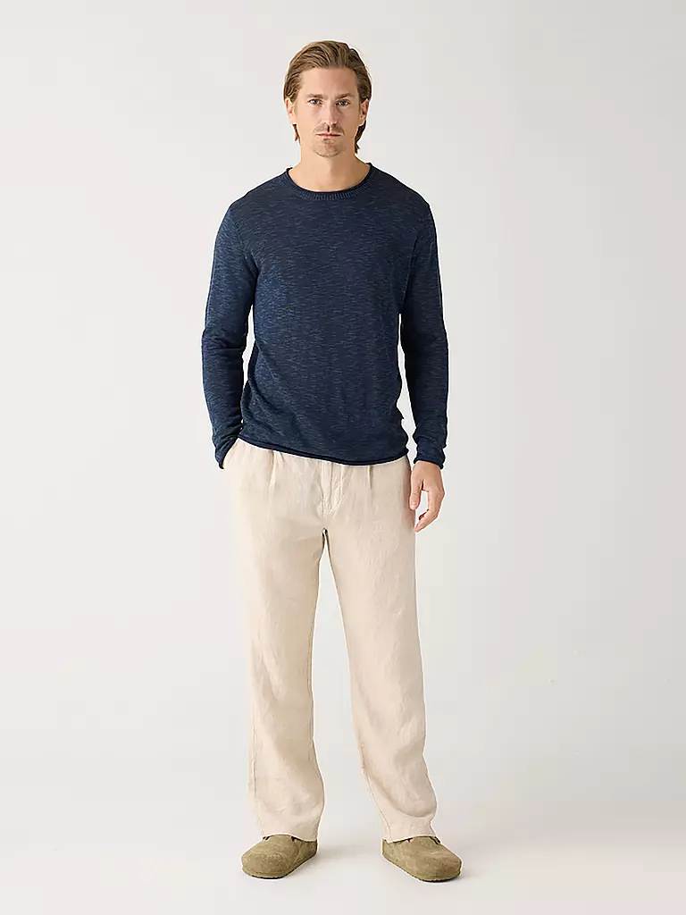 KNOWLEDGE COTTON APPAREL | Leinenhose  | beige