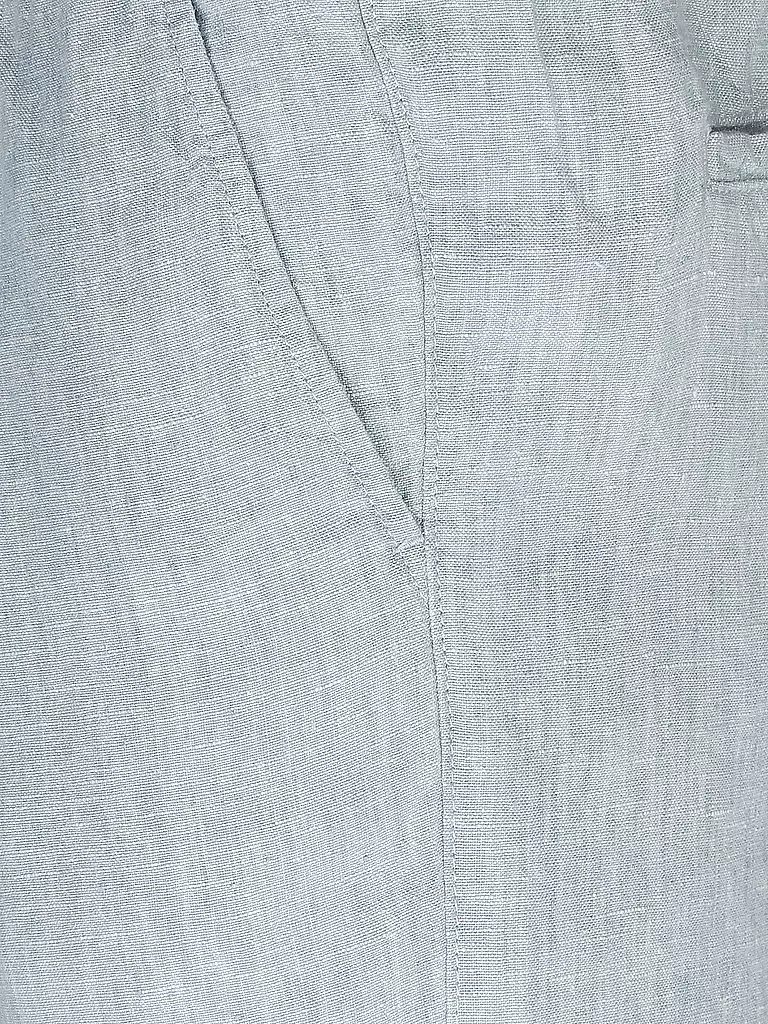 KNOWLEDGE COTTON APPAREL | Leinenshorts Loose Fit | hellblau