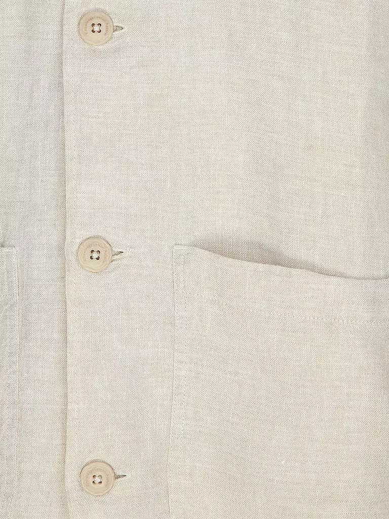 KNOWLEDGE COTTON APPAREL | Overshirt  | beige
