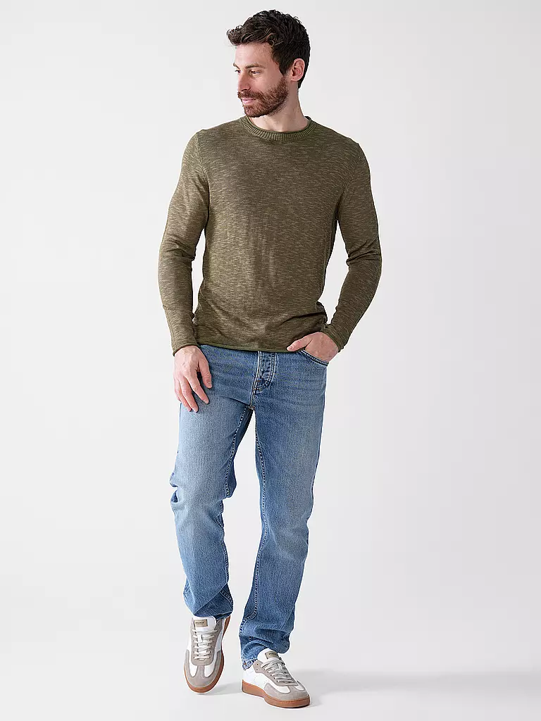 KNOWLEDGE COTTON APPAREL | Pullover  | olive
