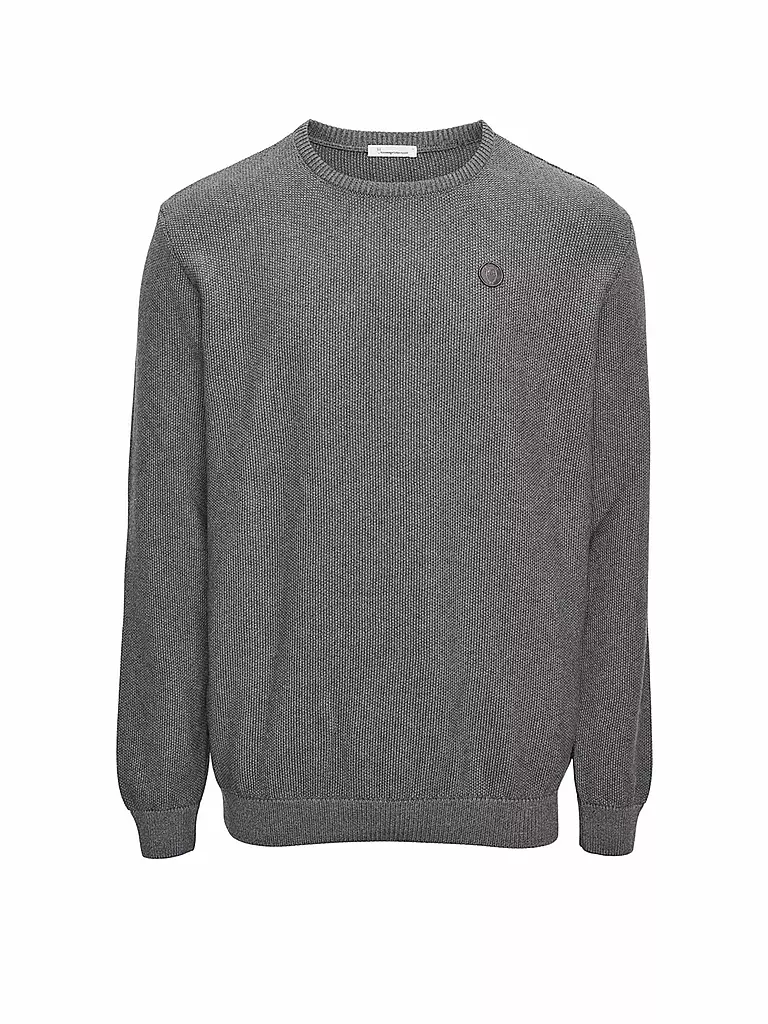 KNOWLEDGE COTTON APPAREL | Pullover Regular Fit | grau