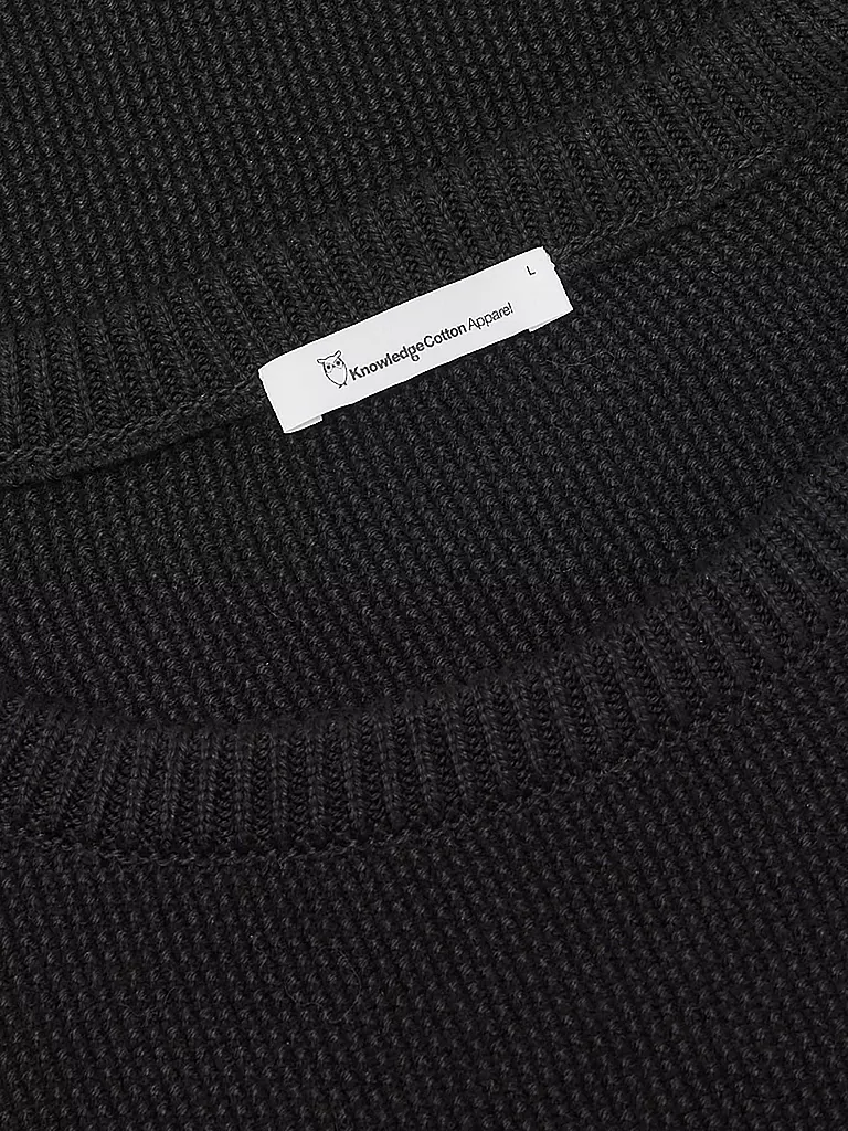 KNOWLEDGE COTTON APPAREL | Pullover Regular Fit | schwarz