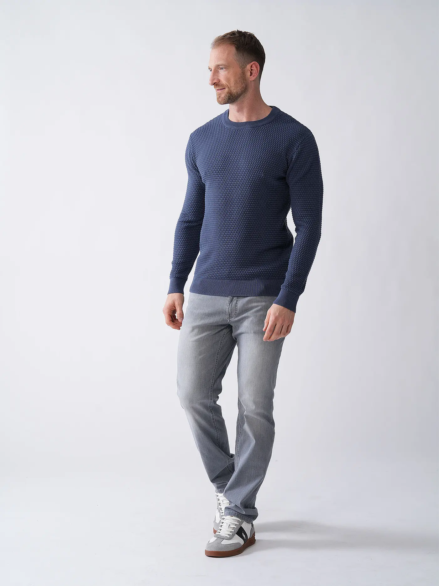 KNOWLEDGE COTTON APPAREL | Pullover VAGN | blau