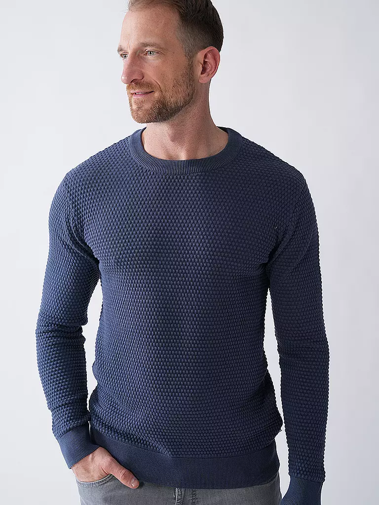 KNOWLEDGE COTTON APPAREL | Pullover VAGN | blau