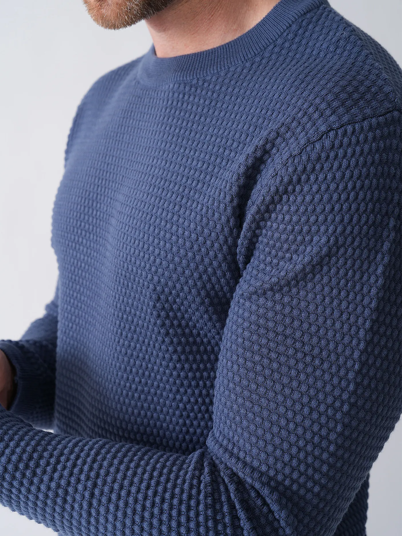 KNOWLEDGE COTTON APPAREL | Pullover VAGN | blau