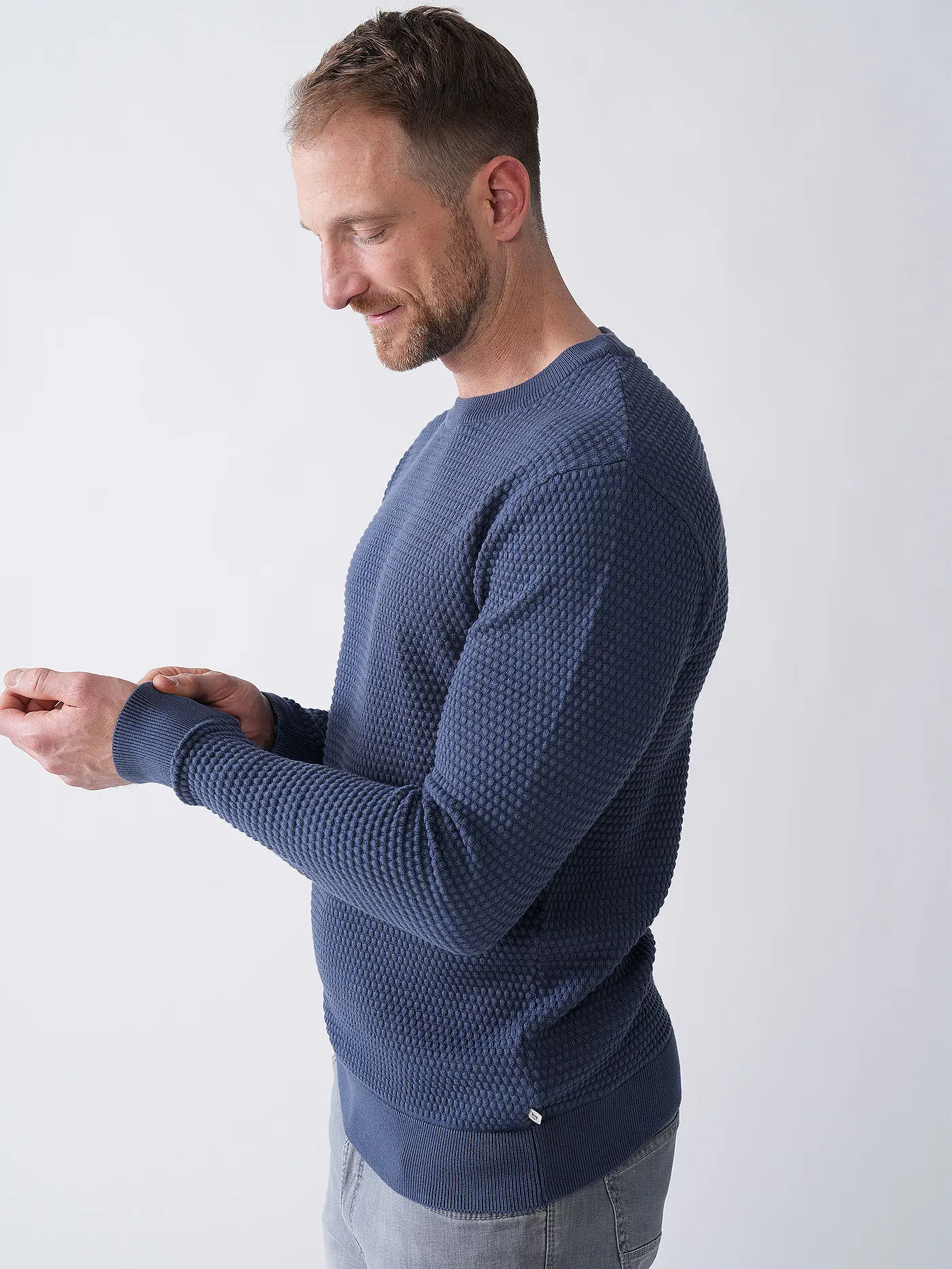 KNOWLEDGE COTTON APPAREL | Pullover VAGN | blau