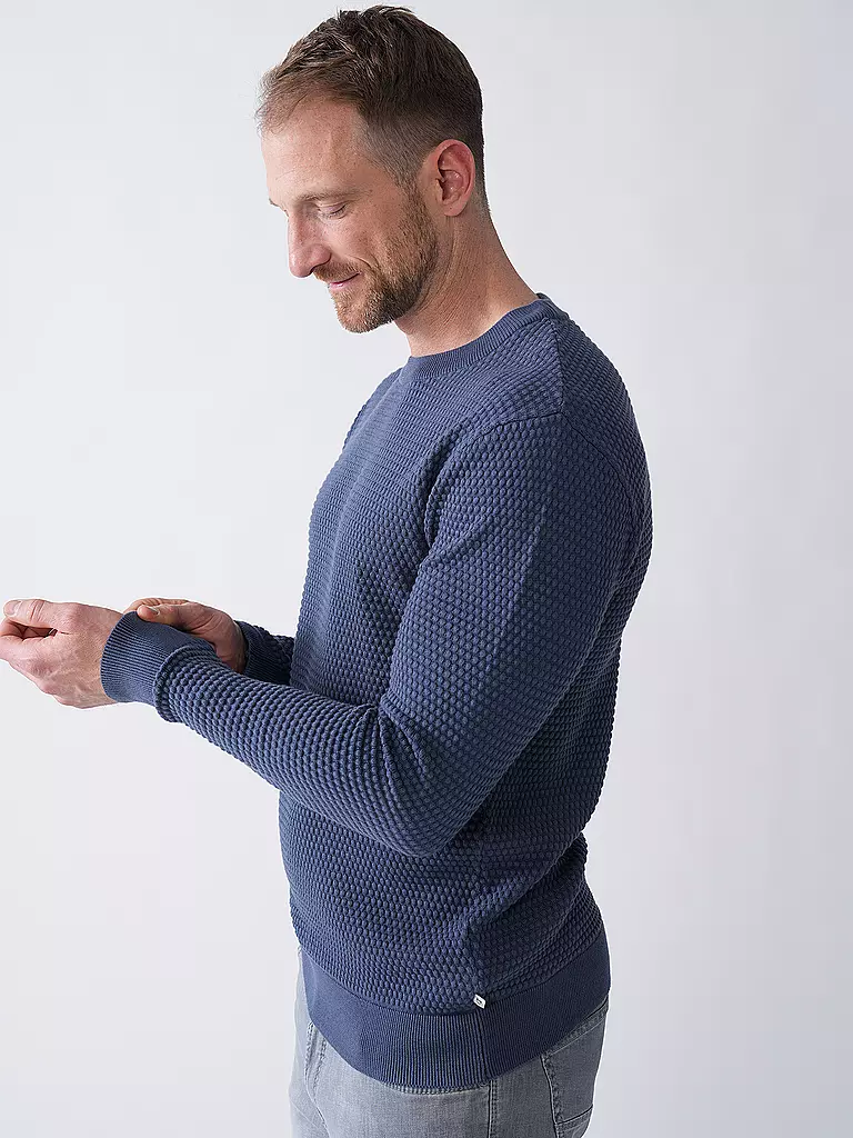 KNOWLEDGE COTTON APPAREL | Pullover VAGN | blau