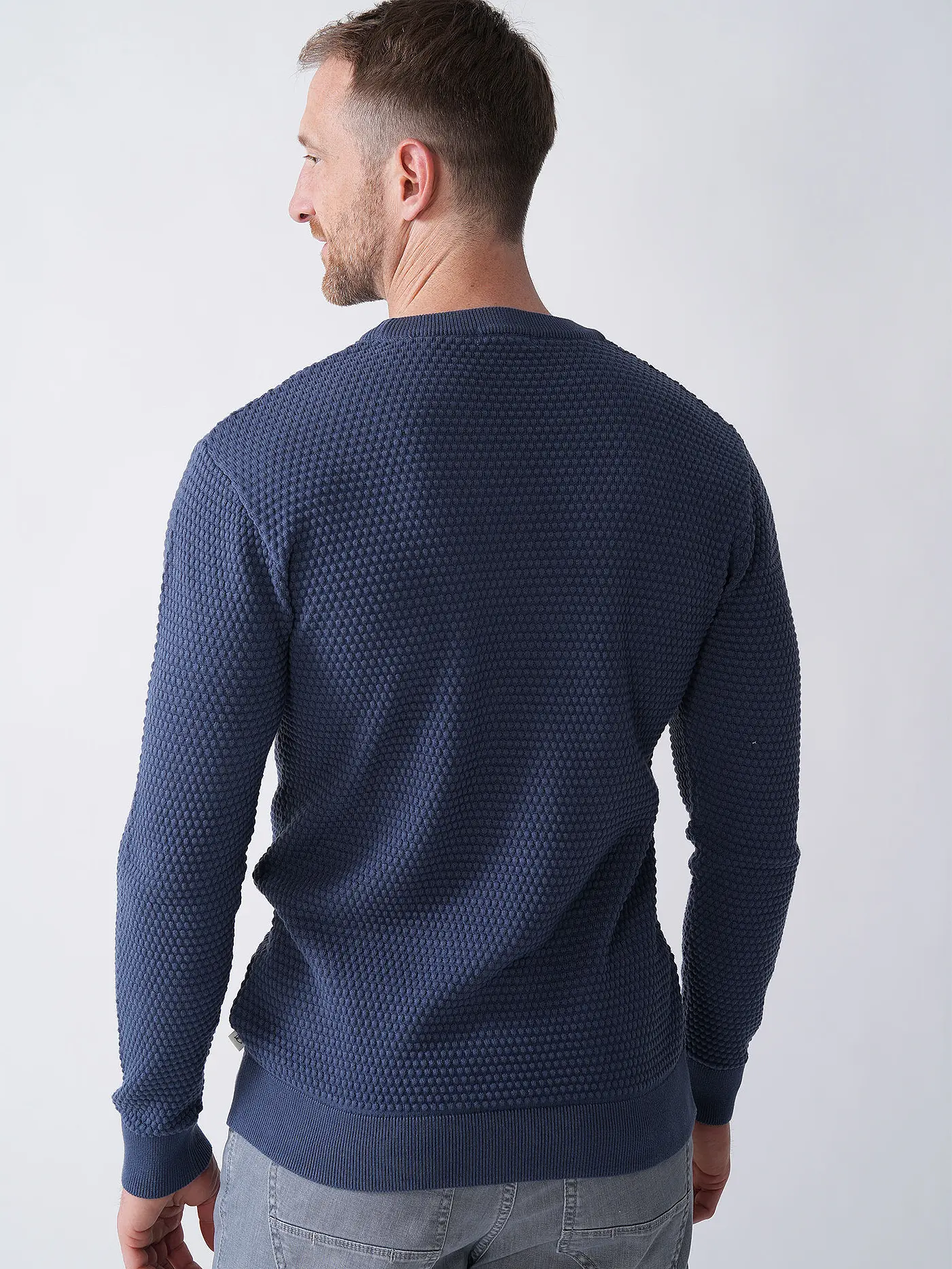 KNOWLEDGE COTTON APPAREL | Pullover VAGN | blau