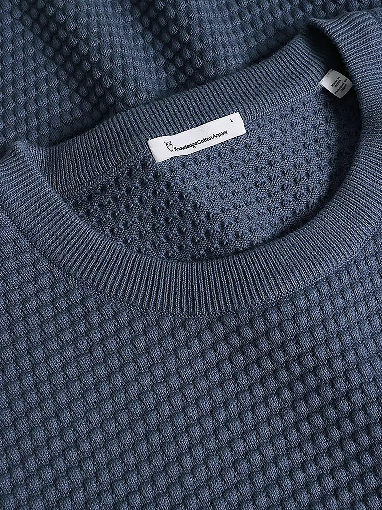 KNOWLEDGE COTTON APPAREL | Pullover VAGN | blau