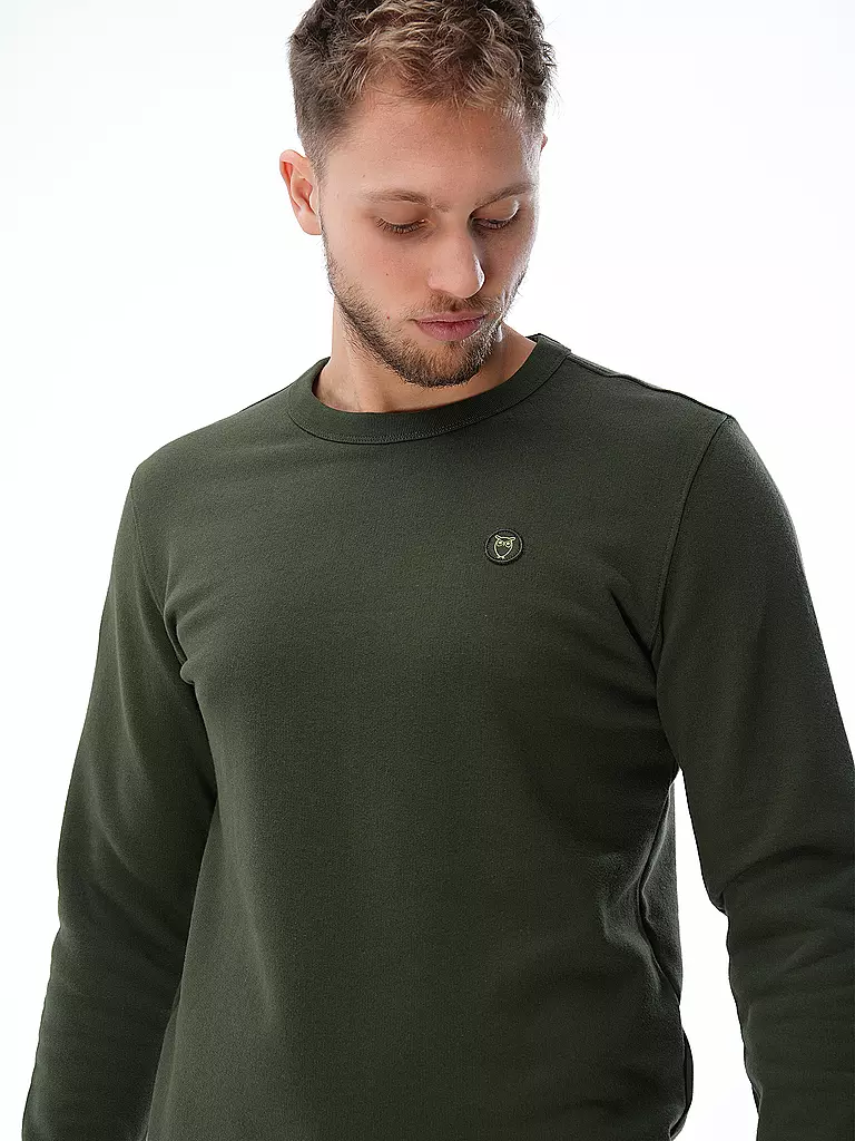 KNOWLEDGE COTTON APPAREL | Sweater ERIK | grün