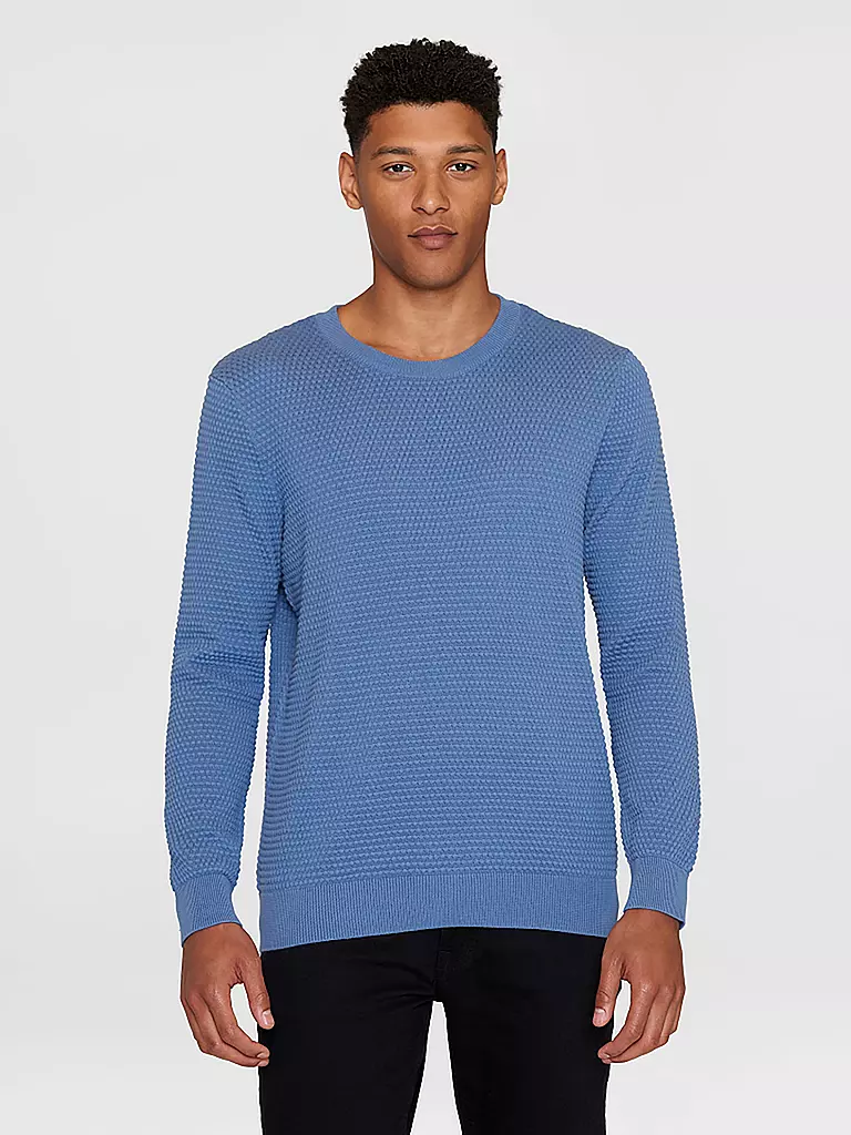 KNOWLEDGE COTTON APPAREL | Sweater VAGN | blau