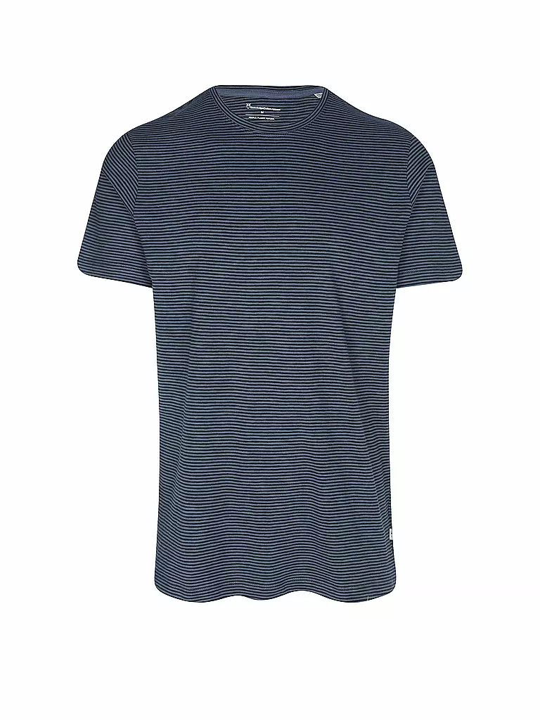 KNOWLEDGE COTTON APPAREL | T-Shirt  | blau