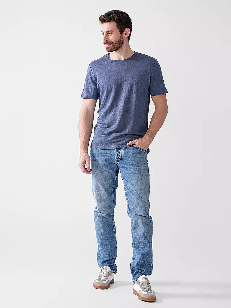 KNOWLEDGE COTTON APPAREL | T-Shirt  | blau