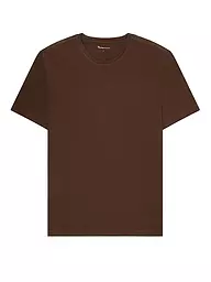 KNOWLEDGE COTTON APPAREL | T-Shirt ALDER | braun