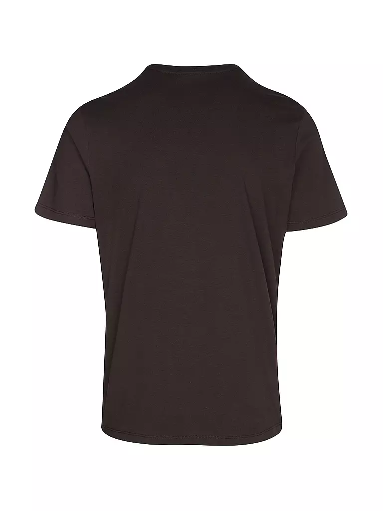 KNOWLEDGE COTTON APPAREL | T-Shirt ALDER | braun