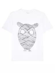 KNOWLEDGE COTTON APPAREL | T-Shirt | weiss