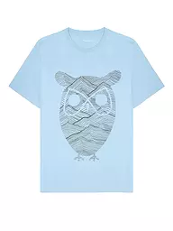 KNOWLEDGE COTTON APPAREL | T-Shirt | hellblau