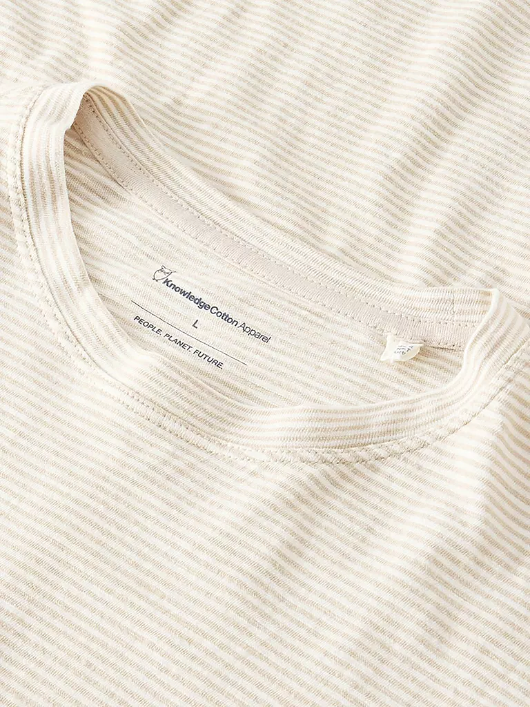 KNOWLEDGE COTTON APPAREL | T-Shirt | blau