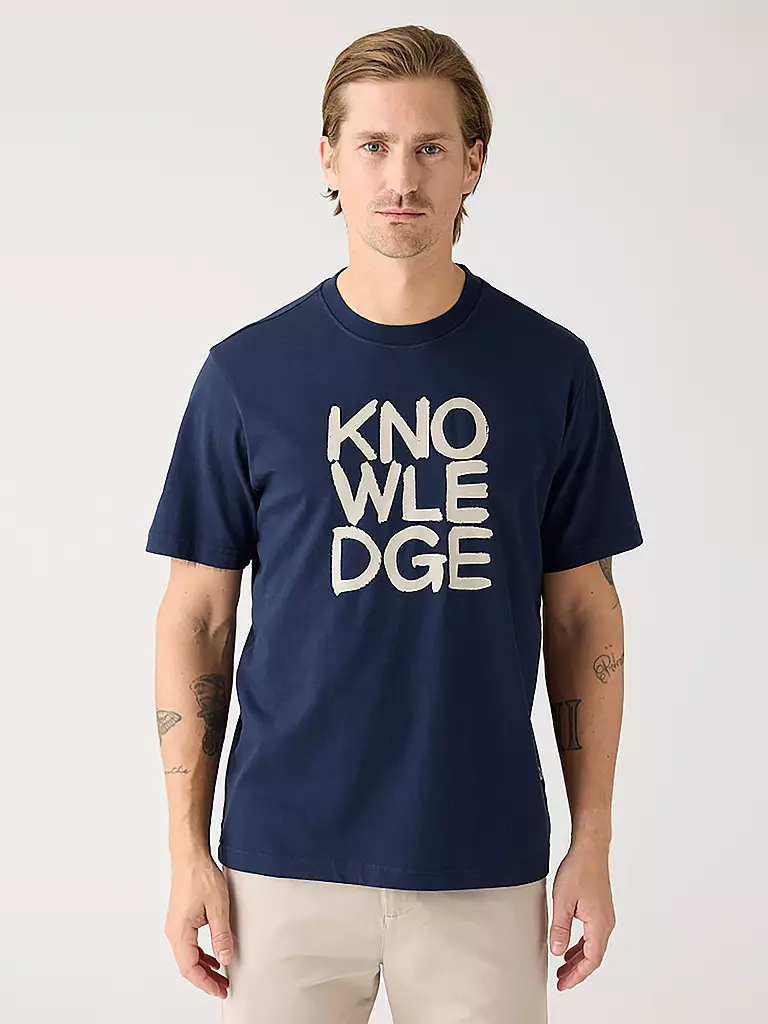 KNOWLEDGE COTTON APPAREL | T-Shirt | olive