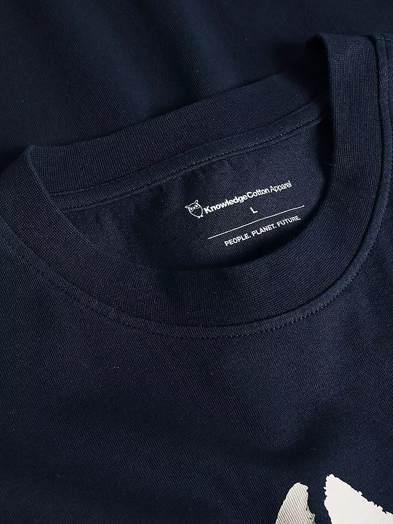KNOWLEDGE COTTON APPAREL | T-Shirt | olive