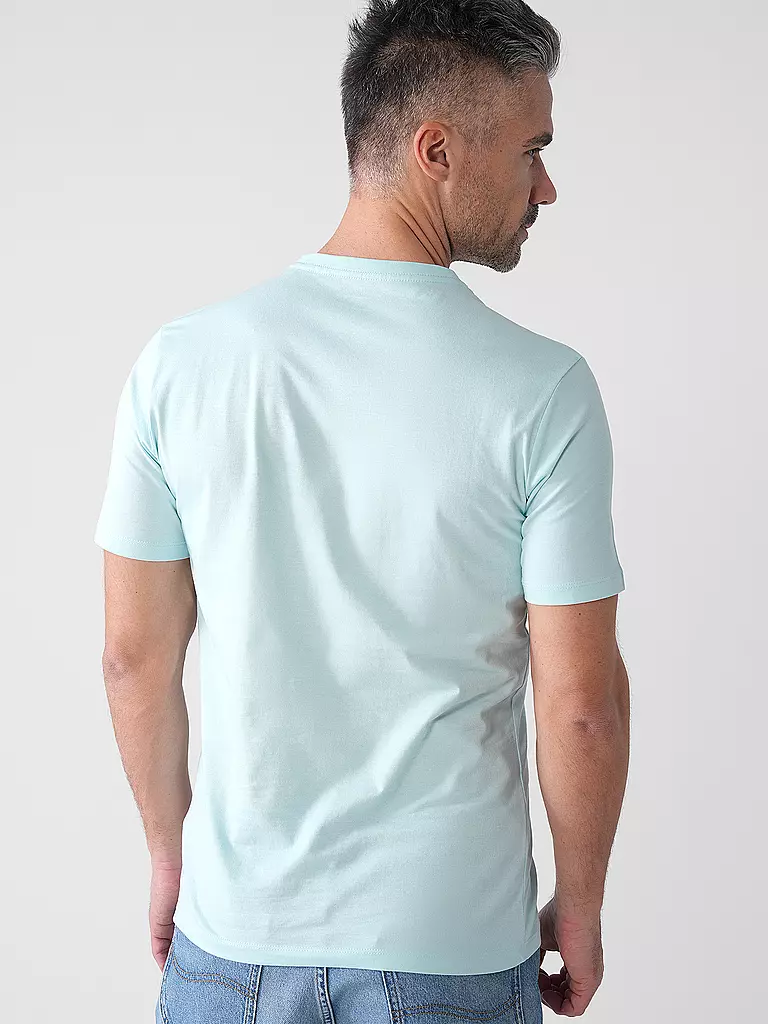 KNOWLEDGE COTTON APPAREL | T-Shirt | türkis