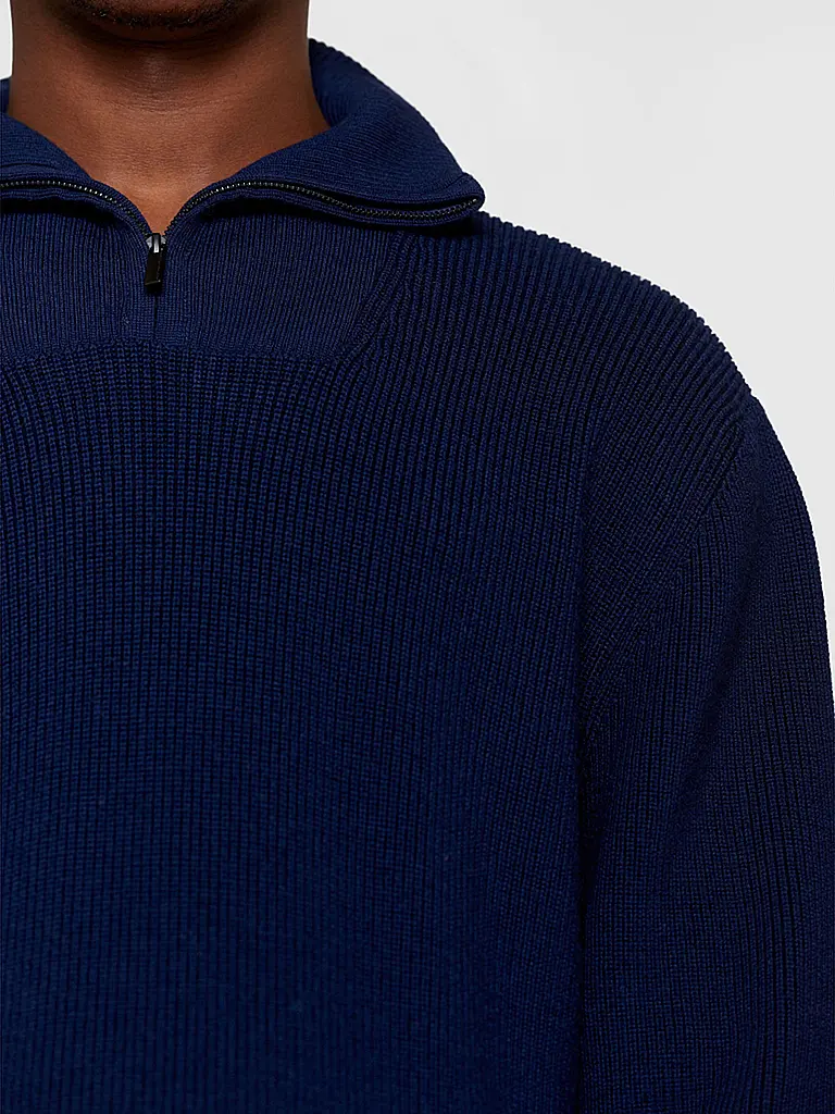 KNOWLEDGE COTTON APPAREL | Troyer Pullover  | Blau