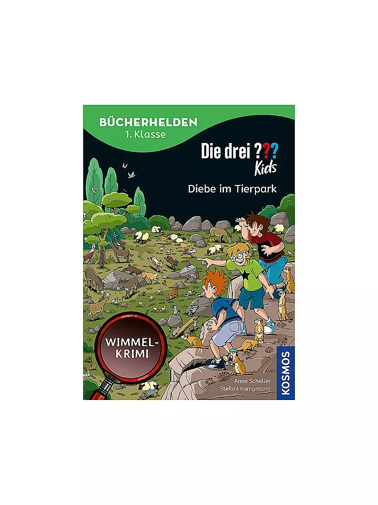 KOSMOS VERLAG | Buch - Die drei Fragezeichen -  Diebe im Tierpark, Anne Scheller | keine Farbe