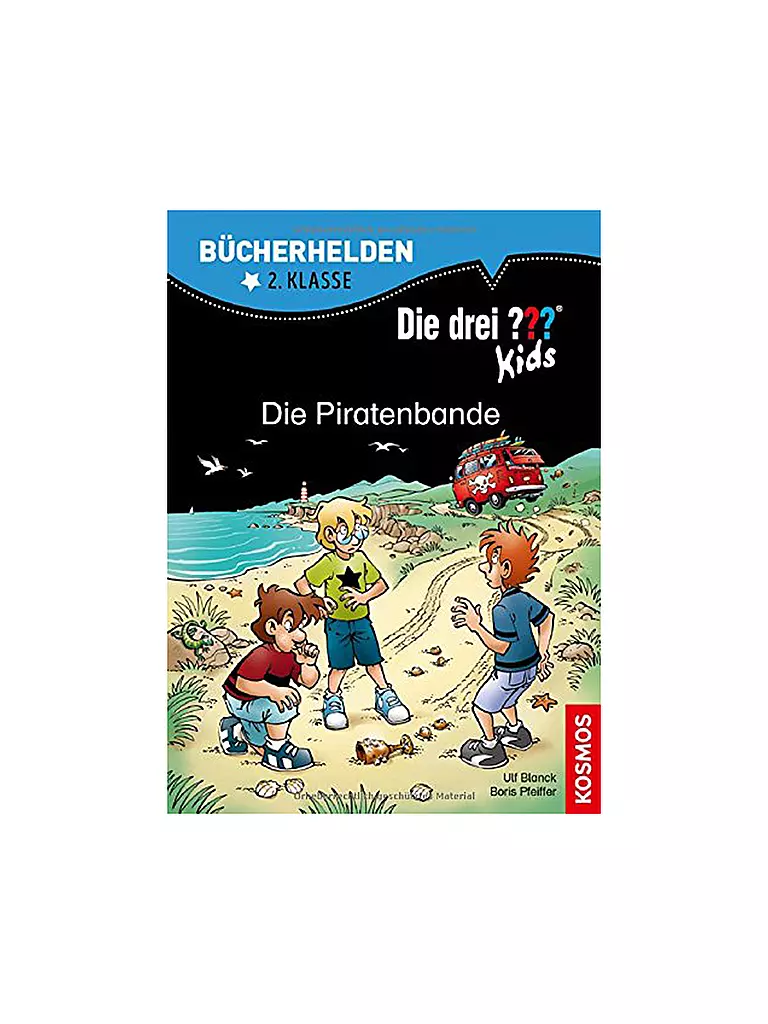 KOSMOS VERLAG | Buch - Die drei Fragzeichen Kids - Die Piratenbande (Gebundene Ausgabe) 2 Klasse | keine Farbe