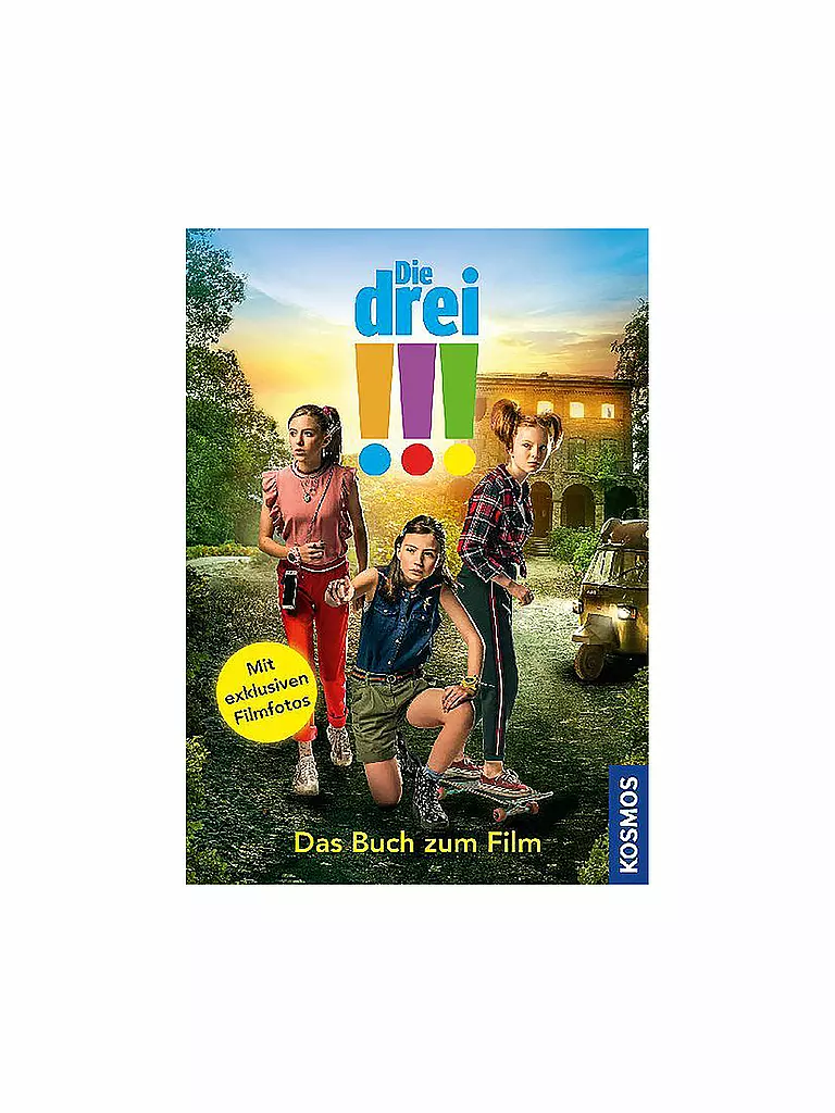 KOSMOS VERLAG | Die drei !!! - Das Buch zum Film | transparent