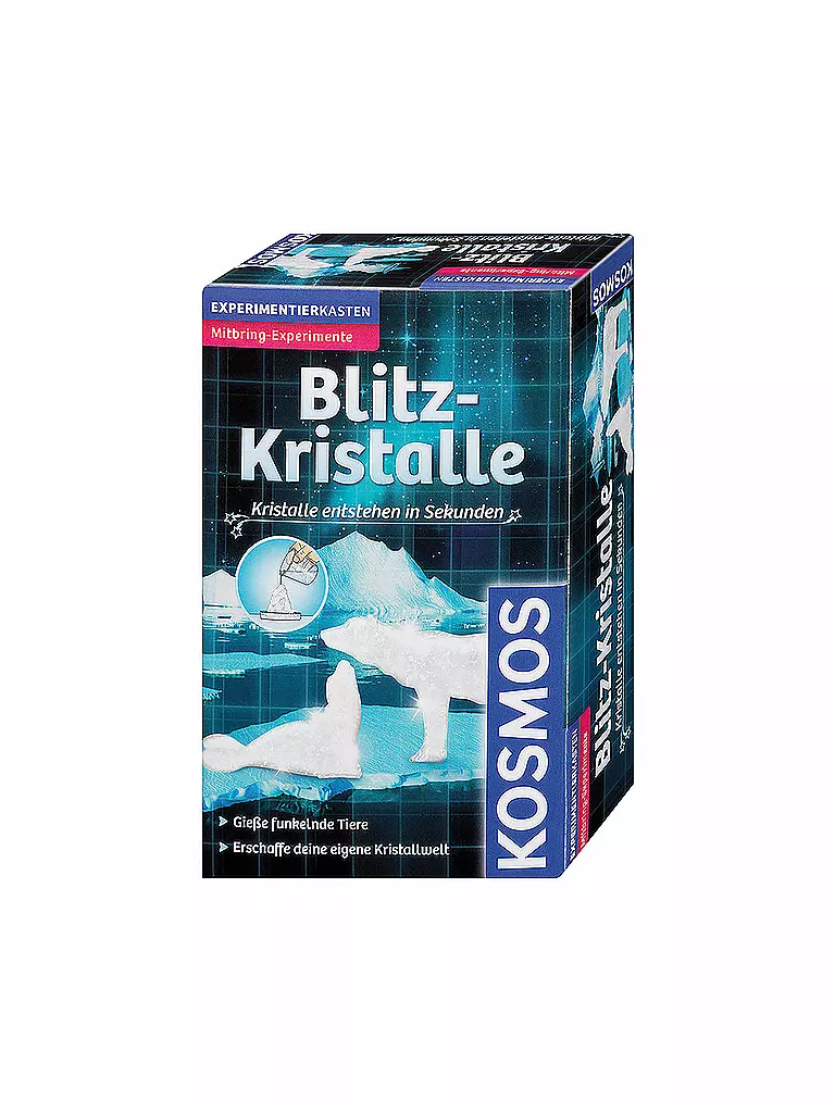 KOSMOS | Blitz-Kristalle - Kristalle in Sekunden züchten | keine Farbe