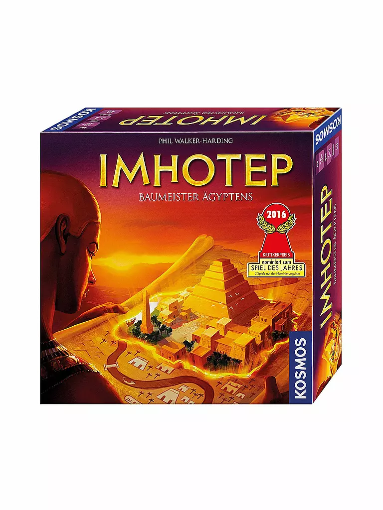 KOSMOS | Brettspiel - Imhotep | keine Farbe