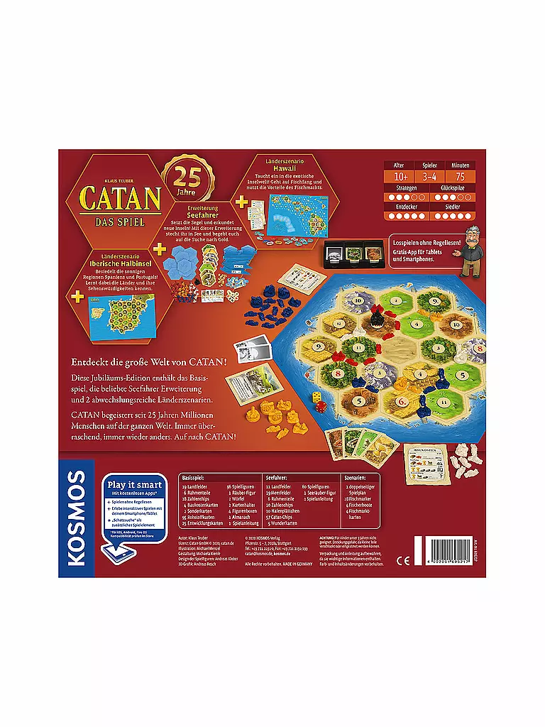 KOSMOS | CATAN - Jubiläums-Edition 2020 | keine Farbe