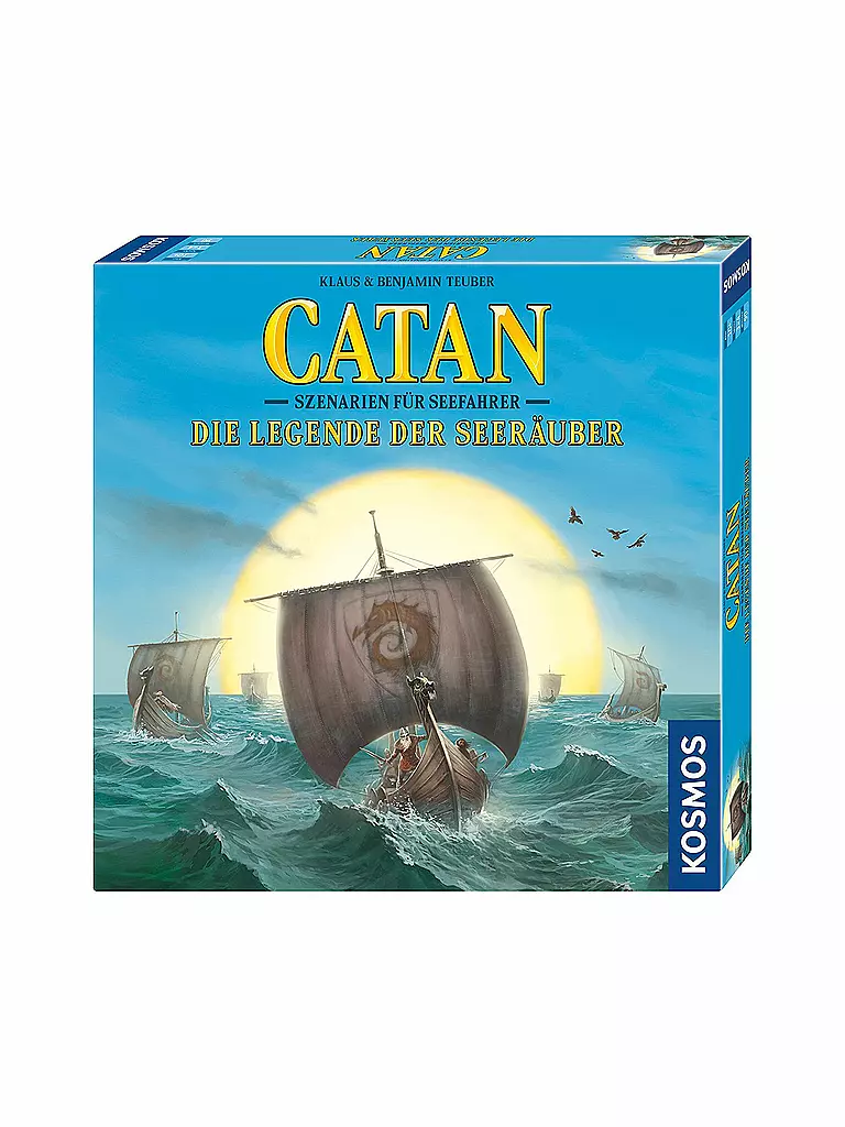 KOSMOS | Catan - Szenarien für Seefahrer - Die Legende Der Seeräuber  | transparent