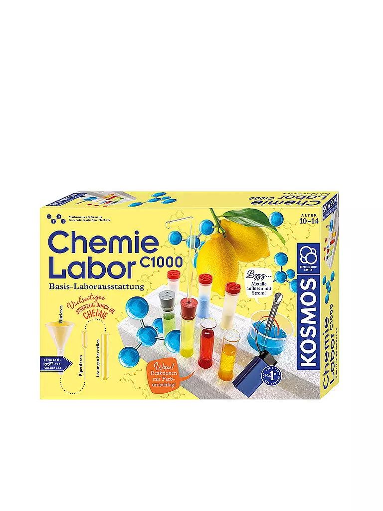 KOSMOS | Chemielabor C 1000 - Basis-Laborausstattung | keine Farbe