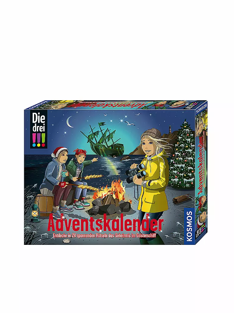 KOSMOS | Die drei !!! Adventskalender 2022 | keine Farbe