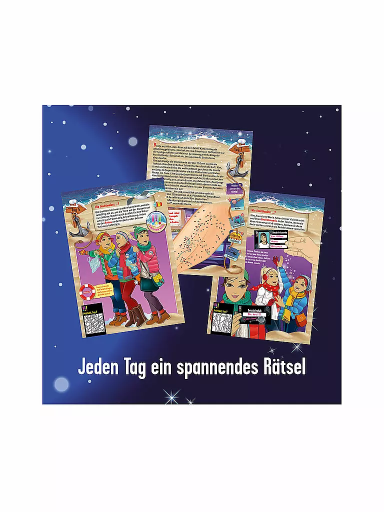 KOSMOS | Die drei !!! Adventskalender 2022 | keine Farbe