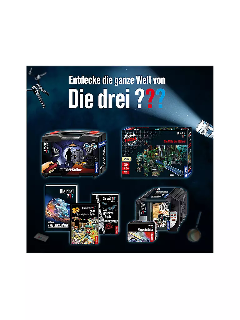 KOSMOS | Die drei Fragezeichen - Geheimschrift | keine Farbe