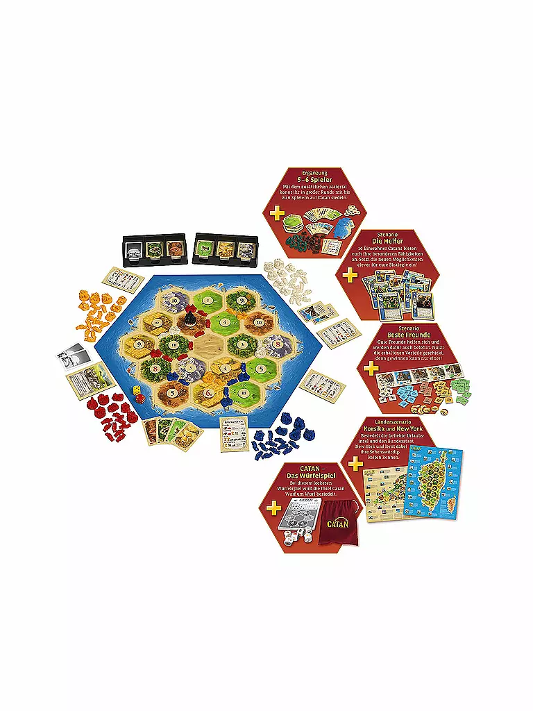 KOSMOS | Die Siedler von Catan - Big Box | keine Farbe