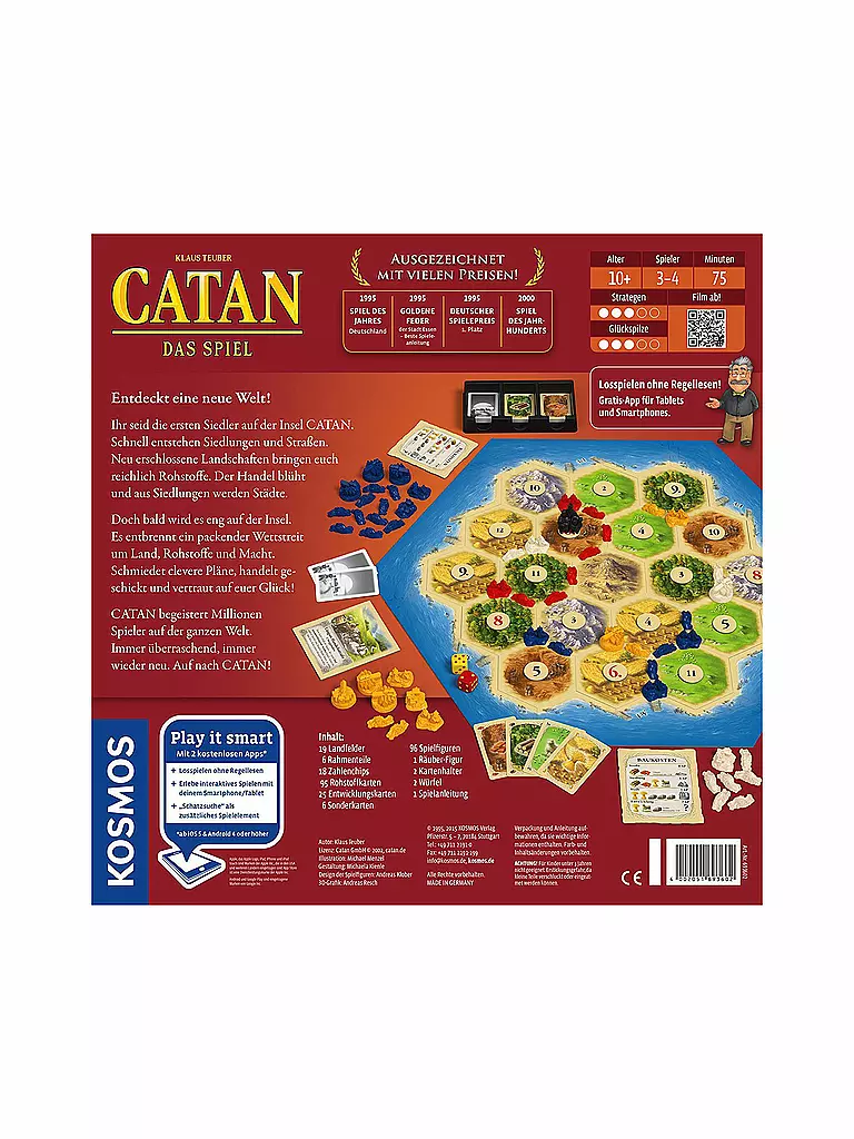 KOSMOS | Die Siedler von Catan - Das Spiel | keine Farbe