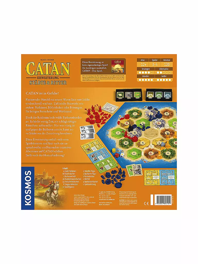 KOSMOS | Die Siedler von Catan - Städte und Ritter  (Erweiterung) | keine Farbe