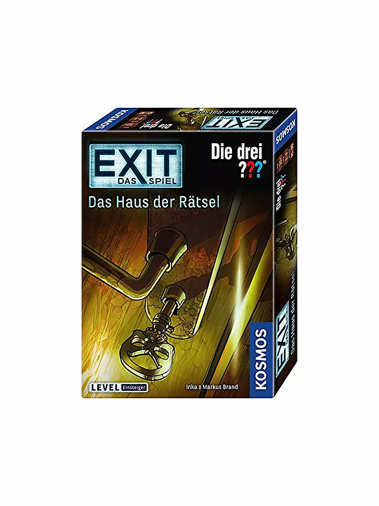 Nach Art Der Großen Welt Kreuzworträtsel KOSMOS Exit Spiel - Die drei Fragezeichen - Das Haus der Rätsel