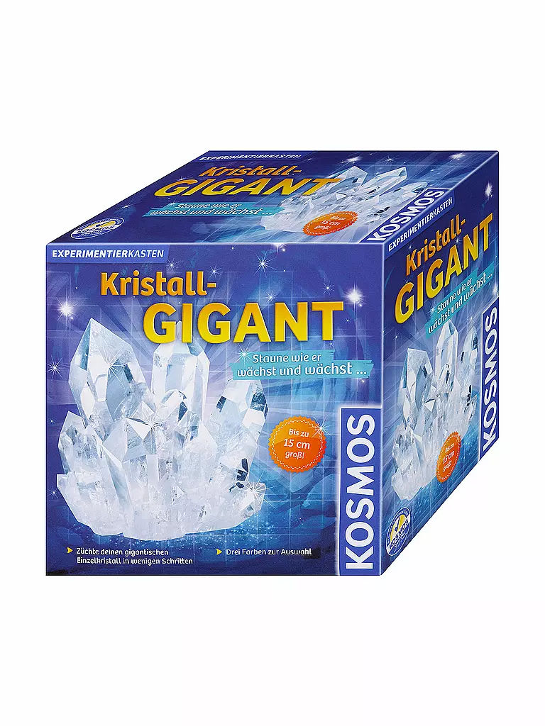 KOSMOS | Experiment - Kristall Gigant | transparent