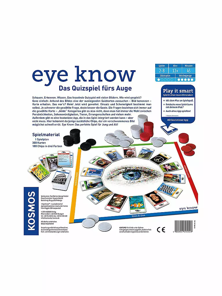 KOSMOS | Eye Know - Play it smart | transparent