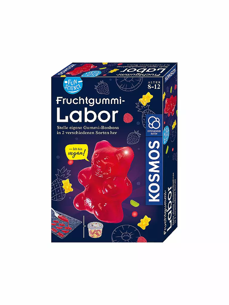 KOSMOS | Fruchtgummi-Labor | keine Farbe