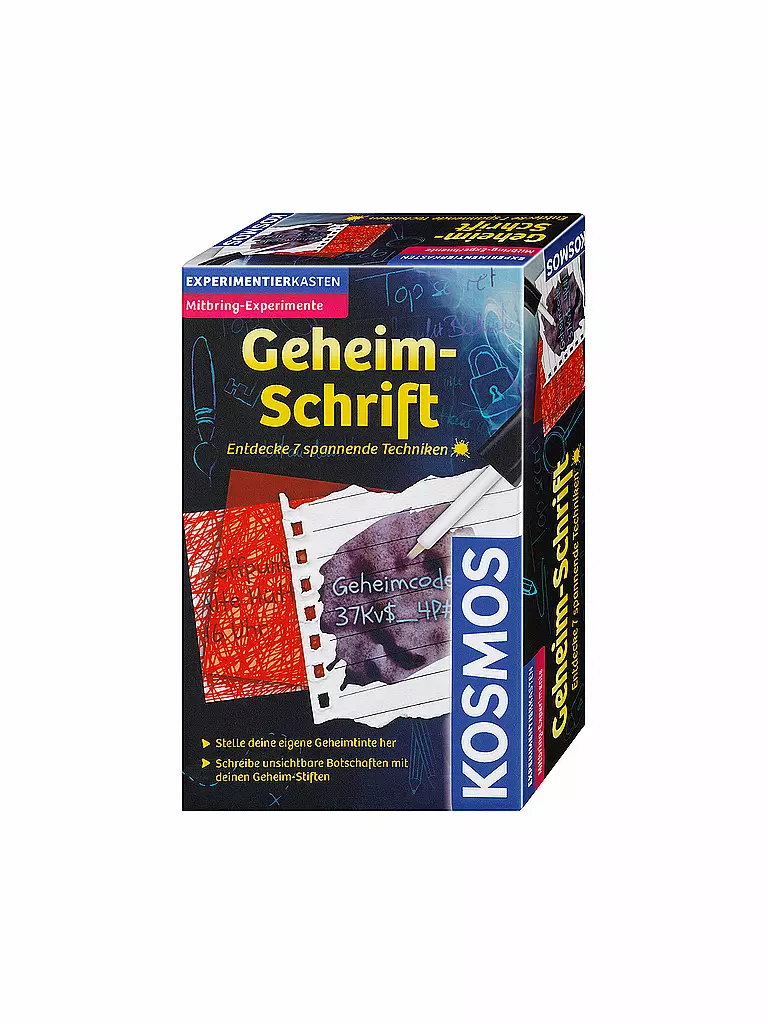 KOSMOS | Geheim Schrift | keine Farbe