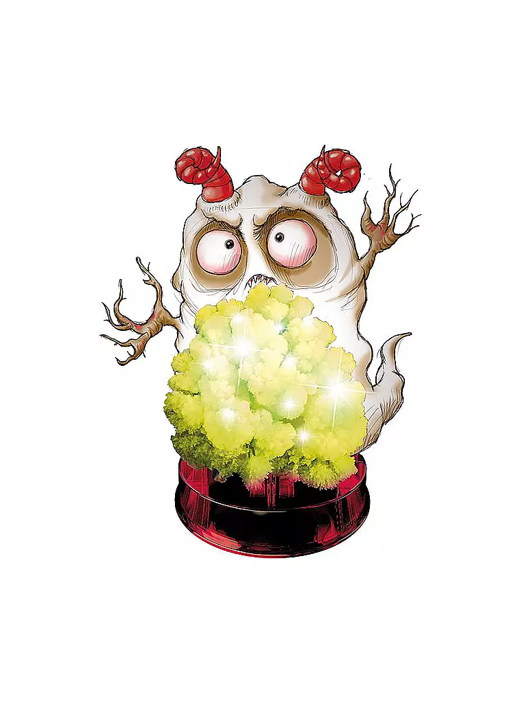 KOSMOS | Grusel-Monster - Leuchtende Kristallmonster selbst züchten | keine Farbe