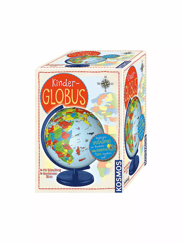 KOSMOS | Kinder Globus | transparent